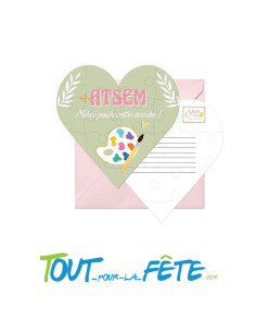 Puzzle coeur et enveloppe atsem 2