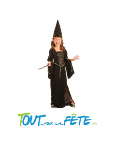Déguisement de magicienne taille enfant
