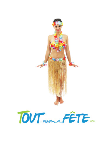 Jupe hawaïenne 80 cm taille adulte