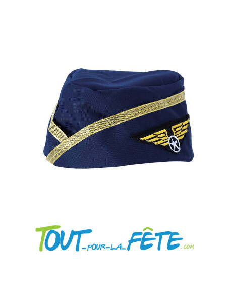 Calot / chapeau hôtesse de l'air
