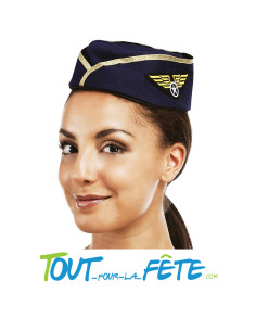 Calot / chapeau hôtesse de l'air 2