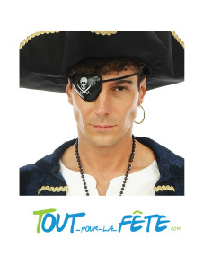 Cache oeil et boucle d'oreille de pirate 2