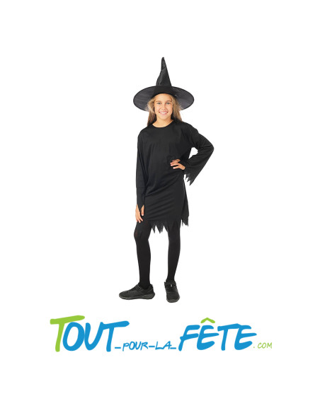 Déguisement de sorcière taille enfant