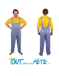 Déguisement de coluche / les minions taille adulte 2