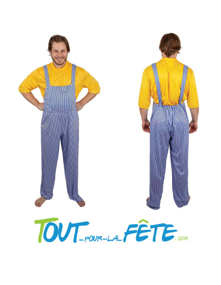 Déguisement de coluche / les minions taille adulte