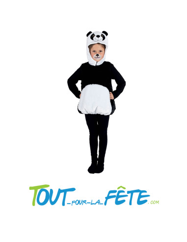 Déguisement de panda enfant taille 5/6 ans