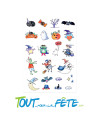Tatouages temporaires Halloween