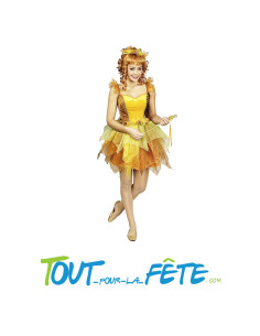 Déguisement d'elfe des bois taille L pour femme