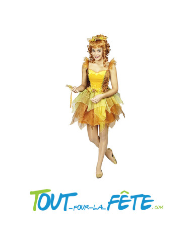 Déguisement d'elfe des bois taille L pour femme