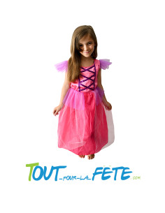 Déguisement de princesse rose taille enfant 8-10 ans