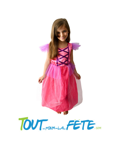 Déguisement de princesse rose taille enfant 8-10 ans