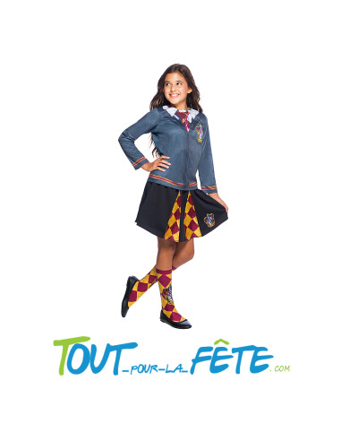 Déguisement Harry Potter ( Hermione Granger ) taille enfant ( jupe + top )
