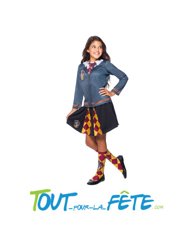 Déguisement Harry Potter ( Hermione Granger ) taille enfant ( jupe + top )