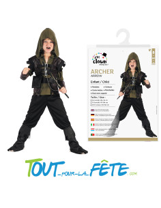 Déguisement Archer robin des bois taille enfant 2
