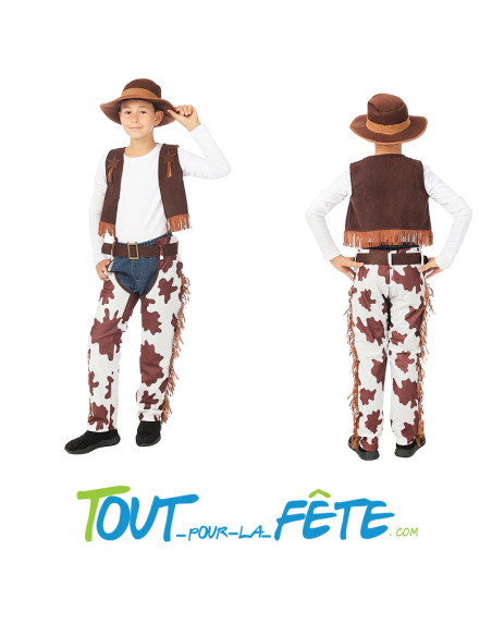 Déguisement de cowboy taille enfant