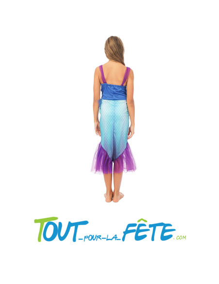 Déguisement de sirène taille enfant
