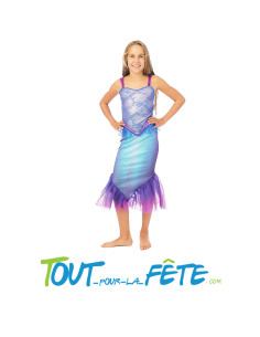 Déguisement de sirène taille enfant