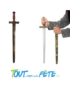 Epée de chevalier avec fourreau 75 cm 2