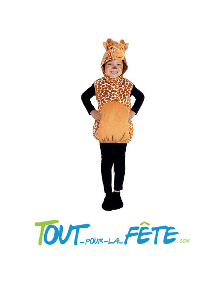 Déguisement de girafe enfant taille 5/6 ans