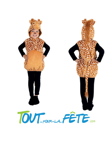 Déguisement de girafe enfant taille 5/6 ans