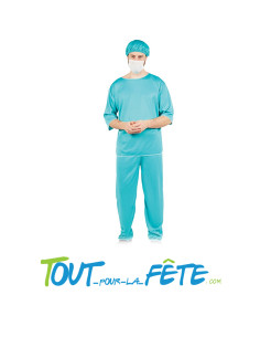 Déguisement de Chirurgien Adulte Taille L/XL 2