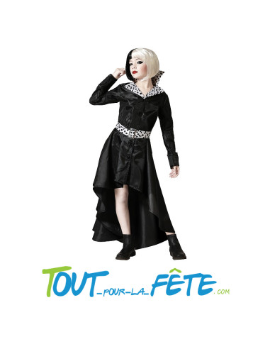 Déguisement de Cruella ( 101 dalmatiens ) taille enfant