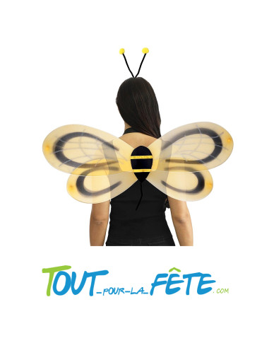 Set d'abeille ( ailes + serre-tête )