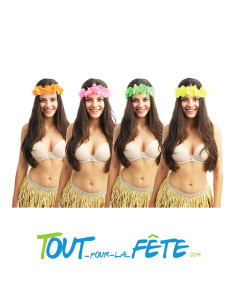 Serre tête de fleur hawaïen