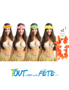 Serre tête de fleur hawaïen 2