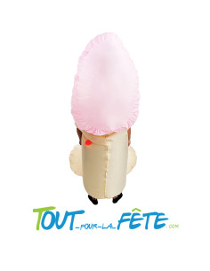 Déguisement zizi gonflable taille unique pour adulte 2