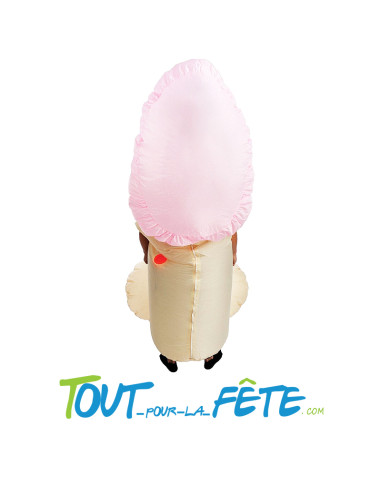 Déguisement zizi gonflable taille unique pour adulte