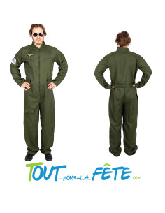 Déguisement pilote de chasse ( top gun ) taille adulte 2