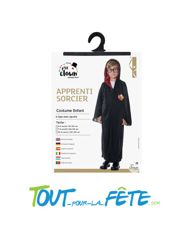 Déguisement sorcier Harry Potter taille enfant