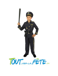 Déguisement de policier taille enfant