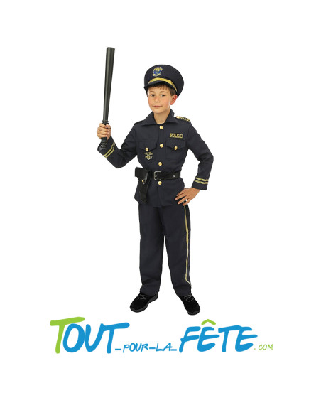 Déguisement de policier taille enfant