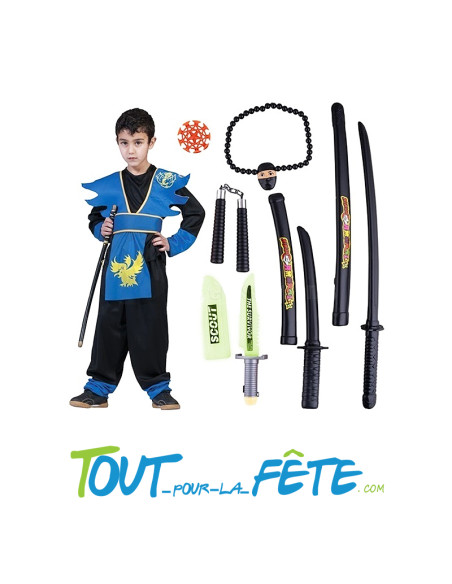 Set de ninja 10/12 ans