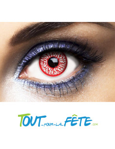 Lentilles de contact journalière oeil sanglant