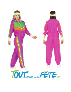 Déguisement gymnaste / années 80 femme taille L 2