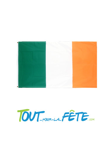 Drapeau polyester Irlande 90x150 cm