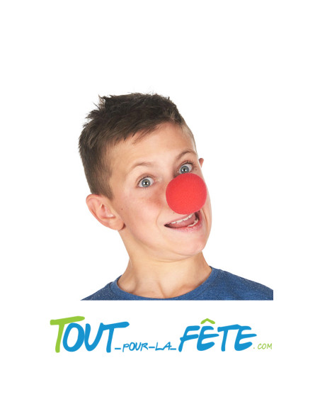 Nez de clown en mousse rouge 7cm