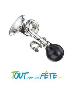 Trompette klaxon en métal 17 cm 2
