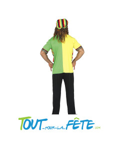 Déguisement rastaman / jamaicain taille adulte 2