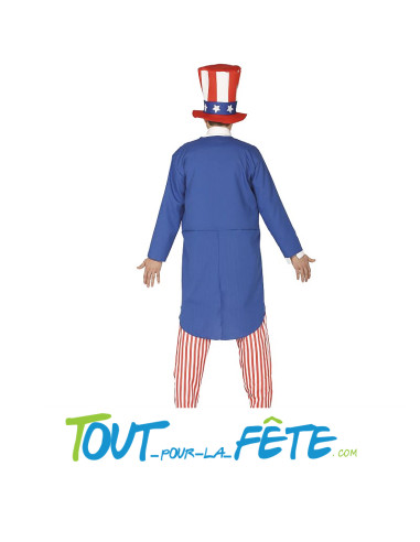 Déguisement Américain Oncle Sam Taille adulte