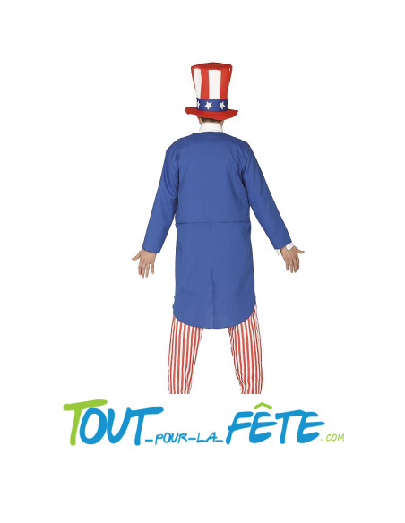 Déguisement Américain Oncle Sam Taille adulte