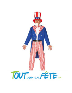 Déguisement Américain Oncle Sam Taille adulte
