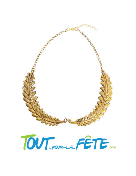 Collier romain 22cm doré