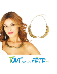 Collier romain 22cm doré