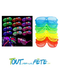 Lunette lumineuse led plusieurs coloris