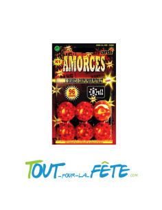 Amorce pour pistolet 12 disque de 8 coups