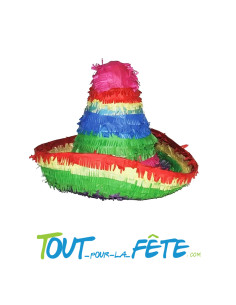 Pinata sombrero mexicain 40 cm